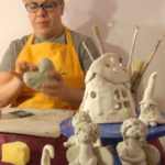 Borbála Kerámia kézműves kerámia művésznő készít kerámia szobrokat.