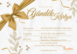 White and Gold Elegant Birthday Gift Card