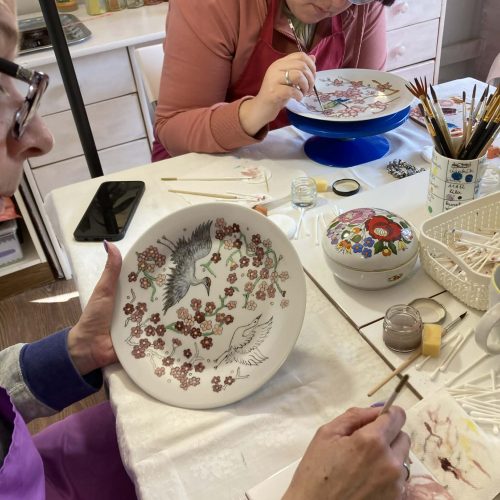 porcelánfestés